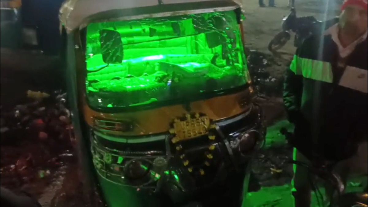 drunk scorpio driver runs over vehicles in chandauli cyclist killed two injured