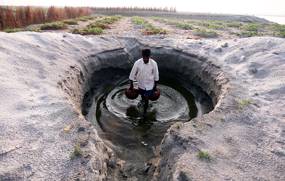 Ganga basin severe drought