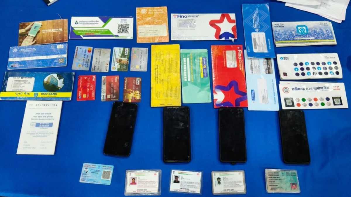 durg police bust cyber fraud mule bank account network three crore frozen