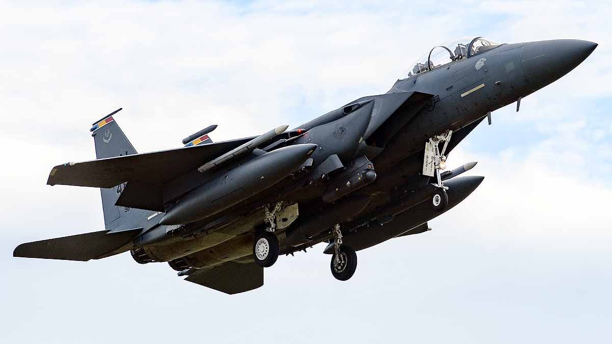 F-15E Strike Eagle Shot Down