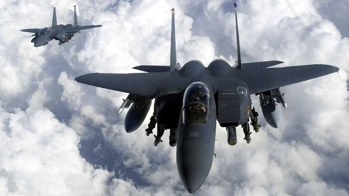 F-15E Strike Eagle Shot Down