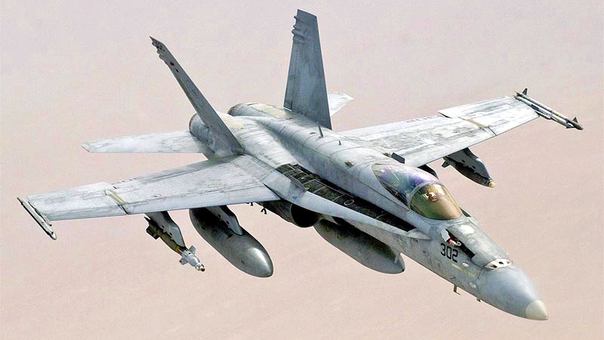 US Navy F/A-18