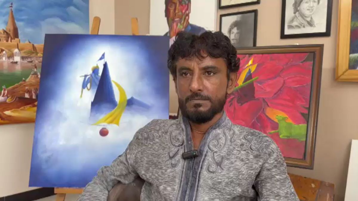 fakhruddin alibhai krishna painting janmashtami morari bapu fakhruddin alibhai krishna painting janmashtami morari bapu