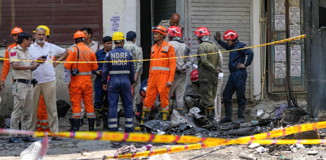 Malviya Nagar Fire