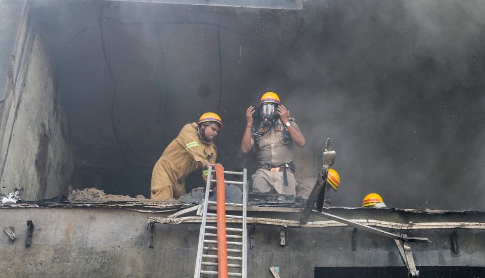 Aliganj Lucknow Fire