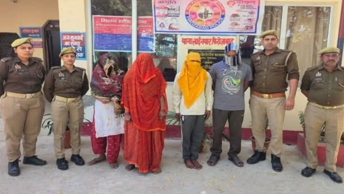 firozabad sex racket busted woman shouts police men flee