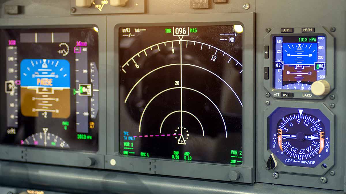 fire-control radar lock