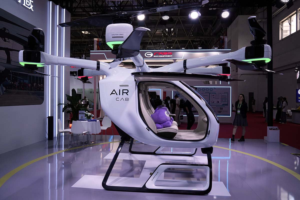 flying taxi UAE China