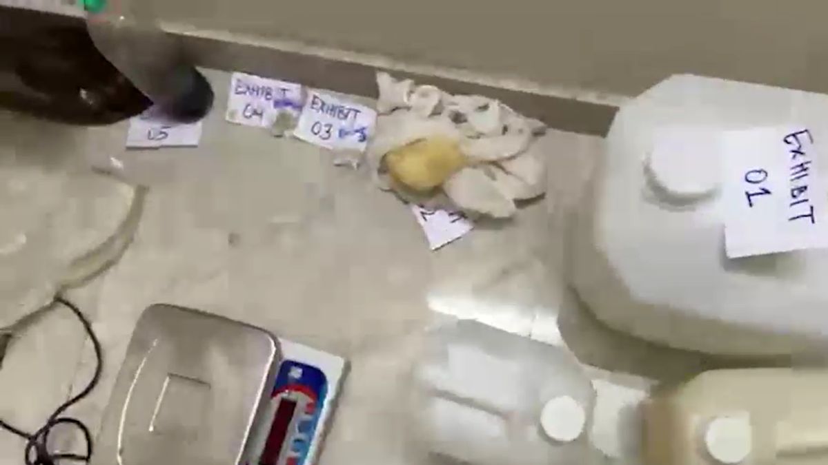 foreign woman jumps during police raid drug manufacturing unit busted in delhi foreign woman jumps during police raid drug manufacturing unit busted in delhi