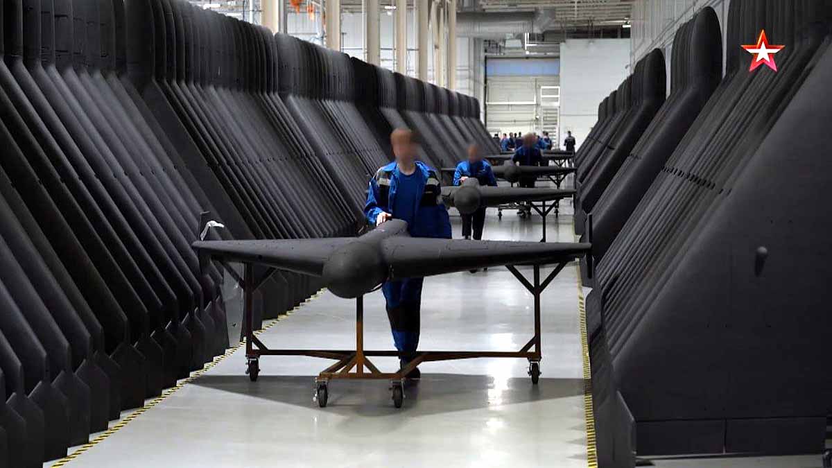 Russia Geran drones