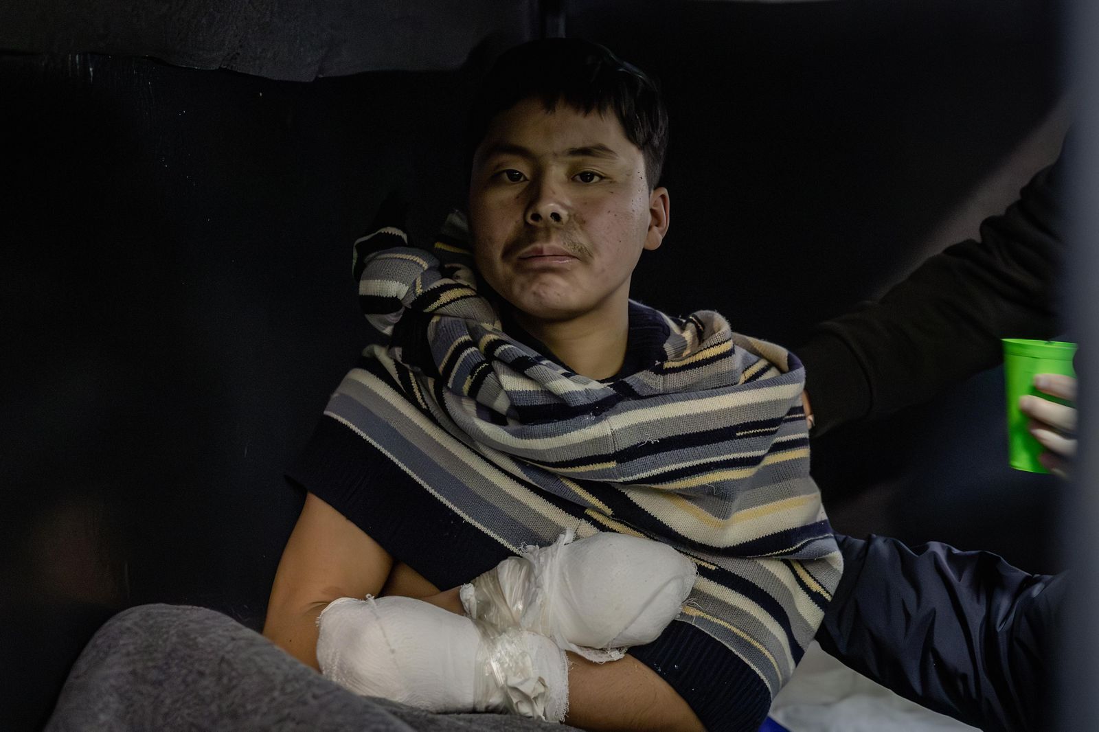 यूक्रेन में पकड़े गए नॉर्थ कोरियन सैनिक