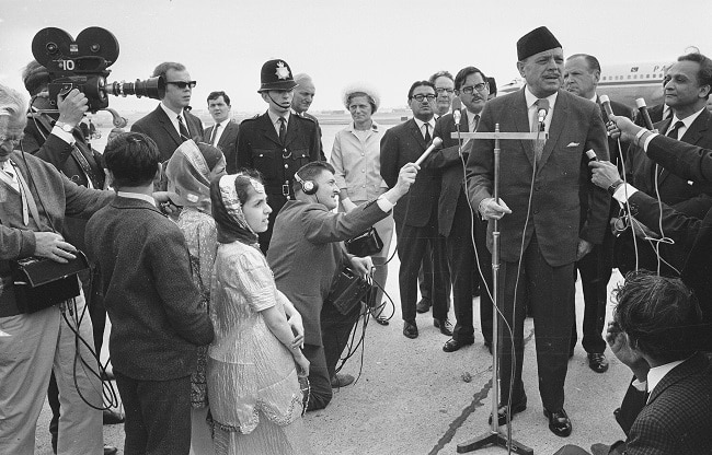 General Ayub Khan photo- Getty Images