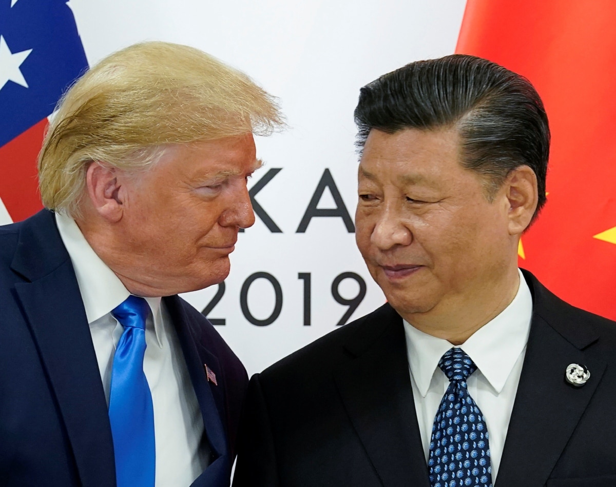 Reuters) Trump-Jinping Meet