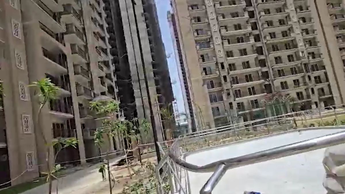 greater noida high rise Project tragedy 37th floor two workers broken safety belt greater noida high rise Project tragedy 37th floor two workers broken safety belt