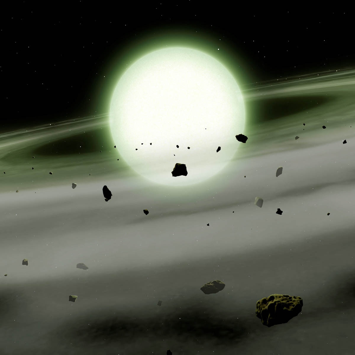 First Green Star Discovery