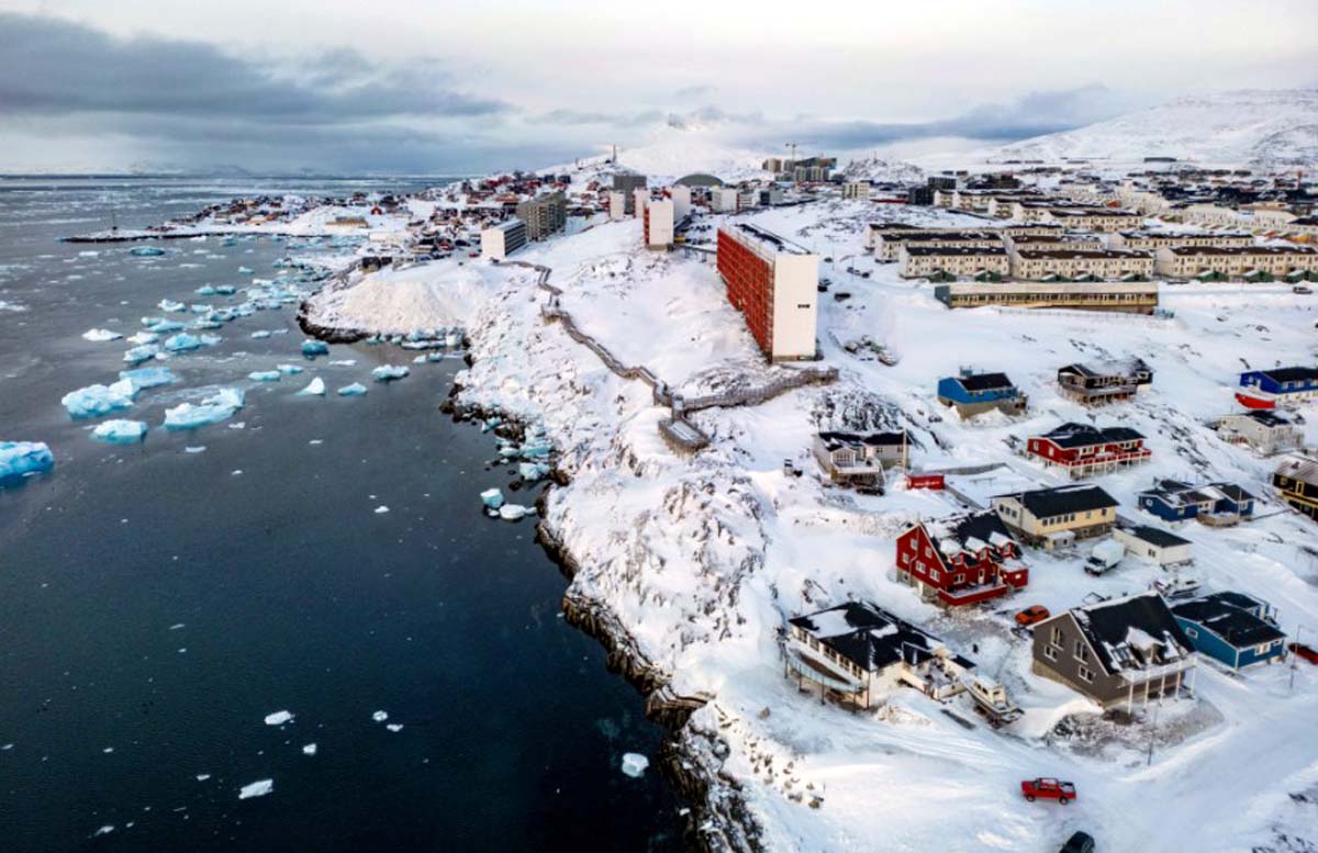 Greenland Shifting Sideways Greenland Shifting Sideways