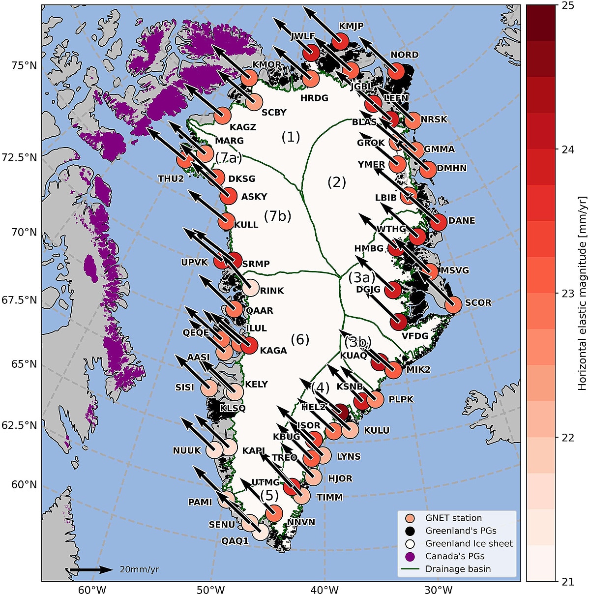 Greenland Shifting Sideways Greenland Shifting Sideways