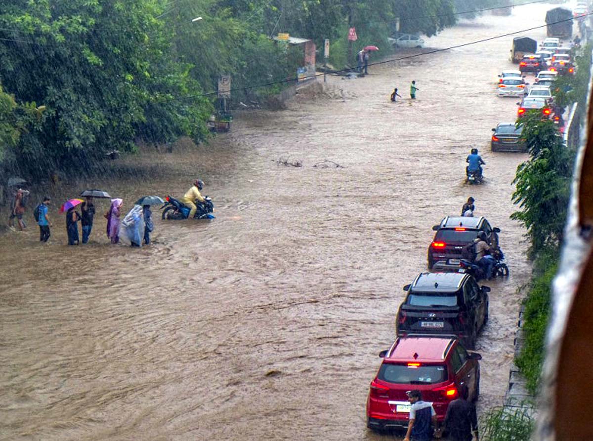 gurugram swimming pool flood