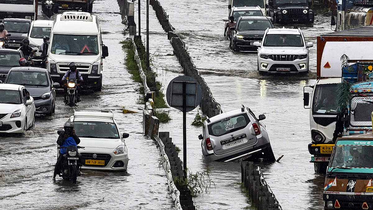 Annual rainfall damage