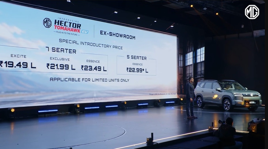 MG Hector Tomahawk SUV MG Hector Tomahawk SUV