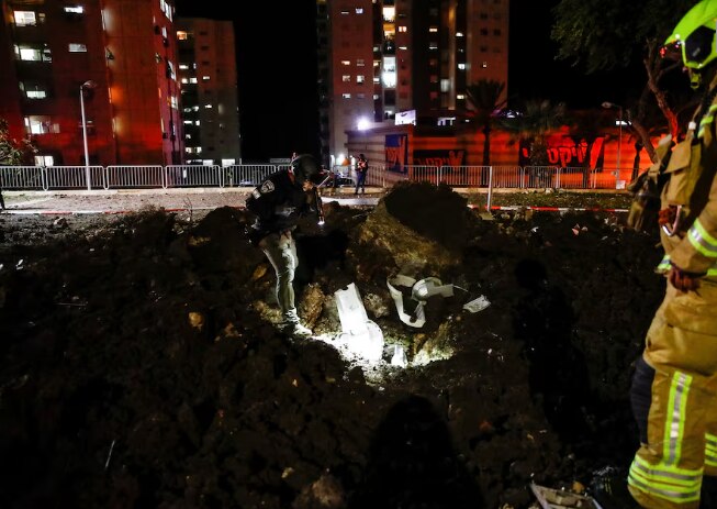 Hezbollah Rocket Attack in Haifa