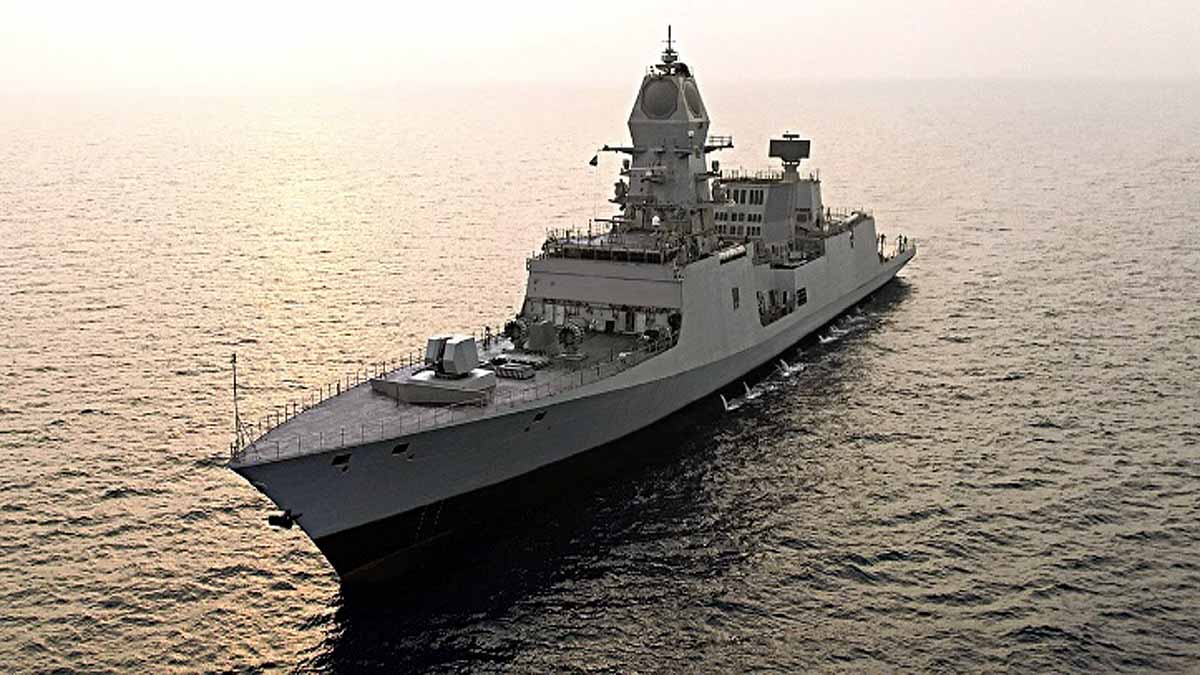 INS Udaygiri INS Himgiri Indian Navy