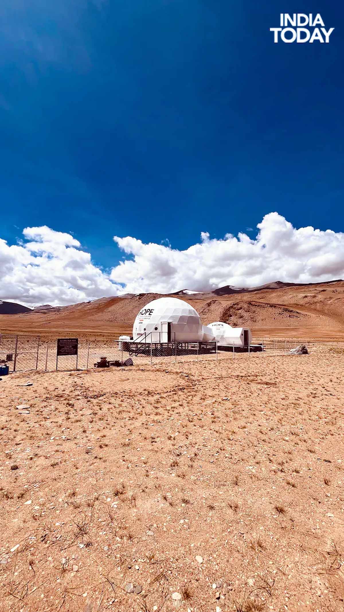 India First Mars Base Hope