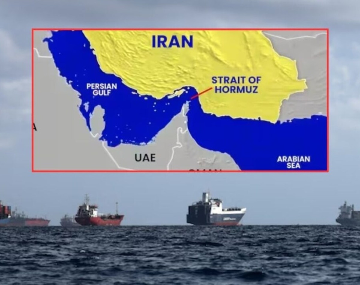 ईरान का होर्मुज पर कंट्रोल का दावा. (Photo: ITG) Iran Hormuz Toll