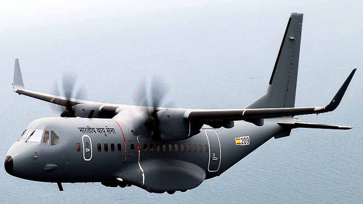 Indian Navy Coast Guard C-295 Aircraft