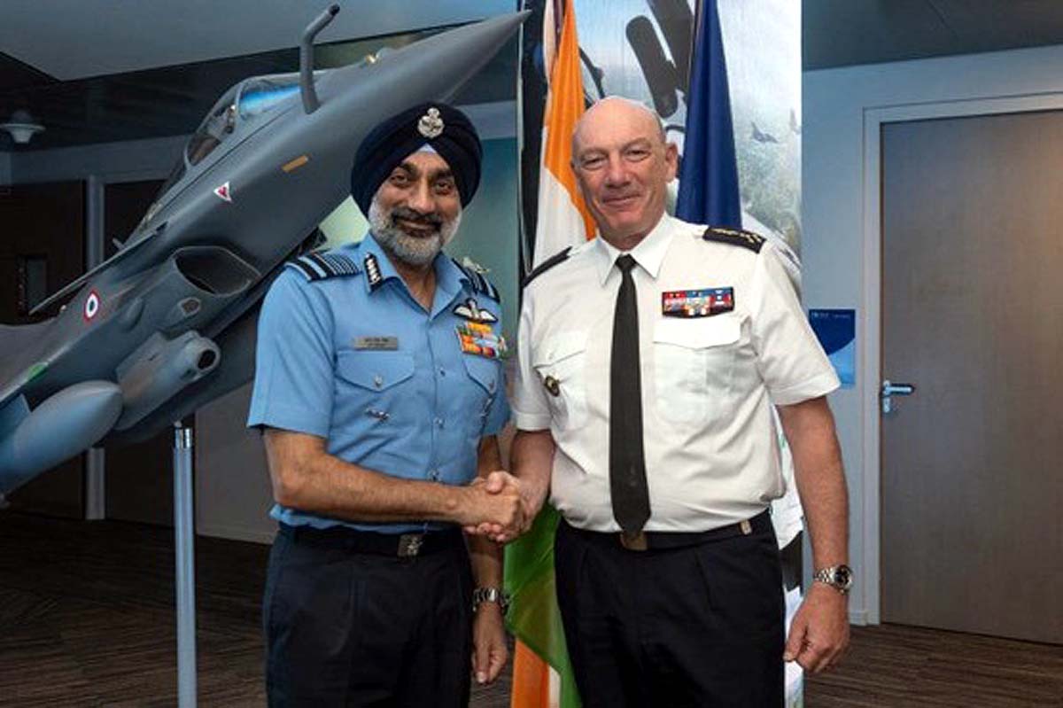 IAF Chief France Visit 