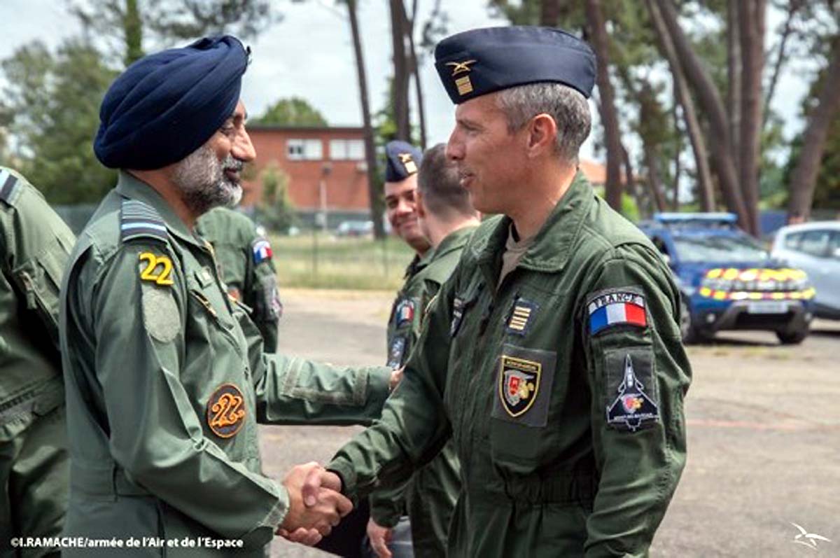 IAF Chief France Visit 