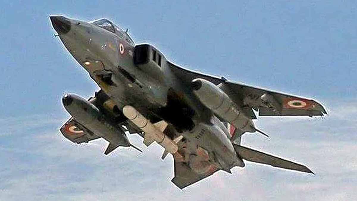  Jaguar Fighter Jet Crashed in churu