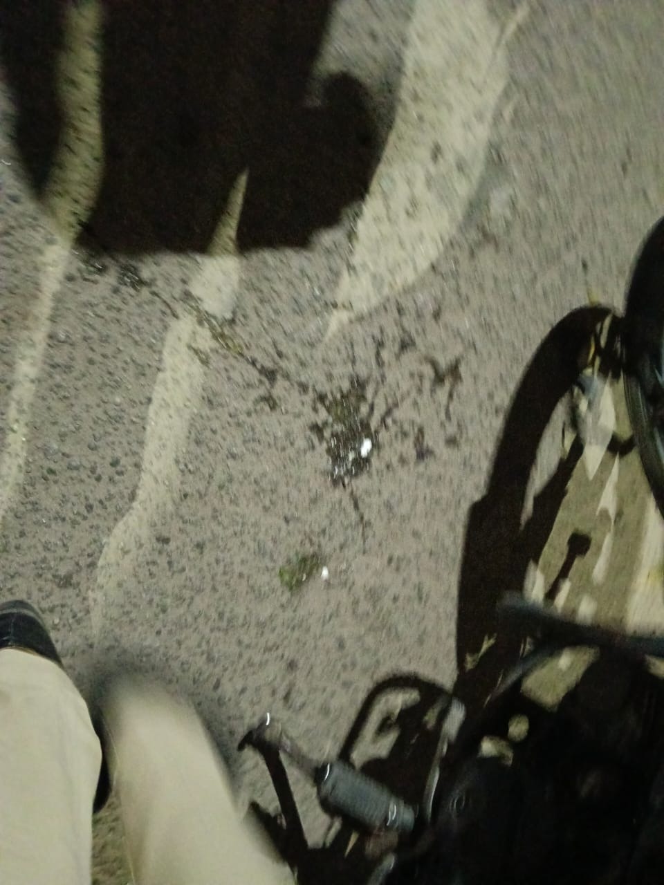 Eggs Thrown at Durga Procession