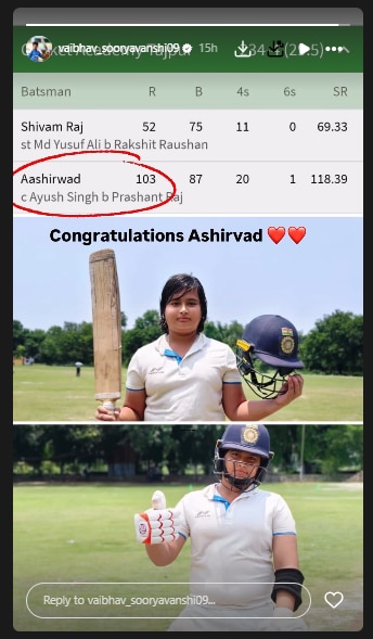 vaibhav Reaction