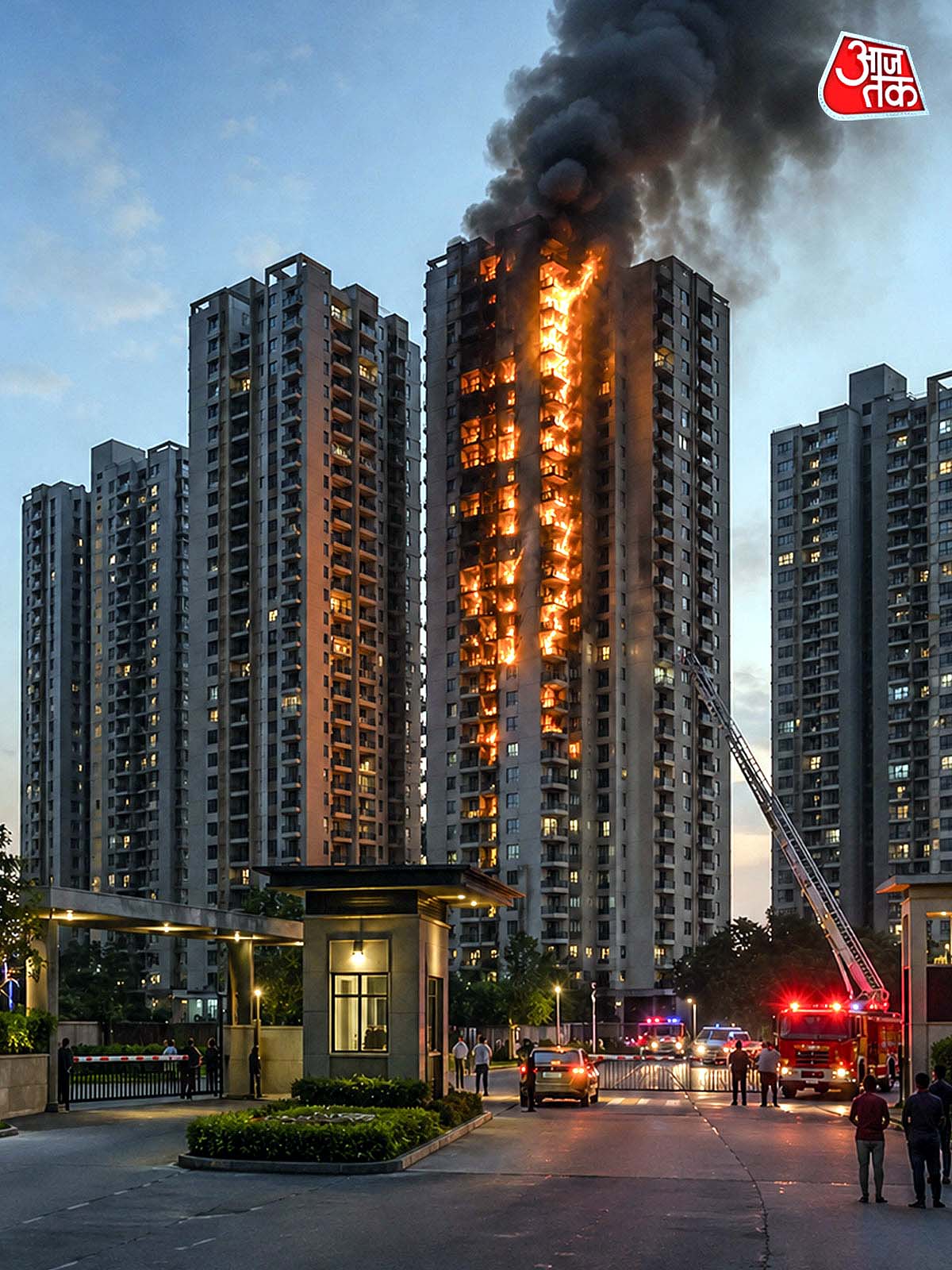 Ghaziabad High Rise Fire