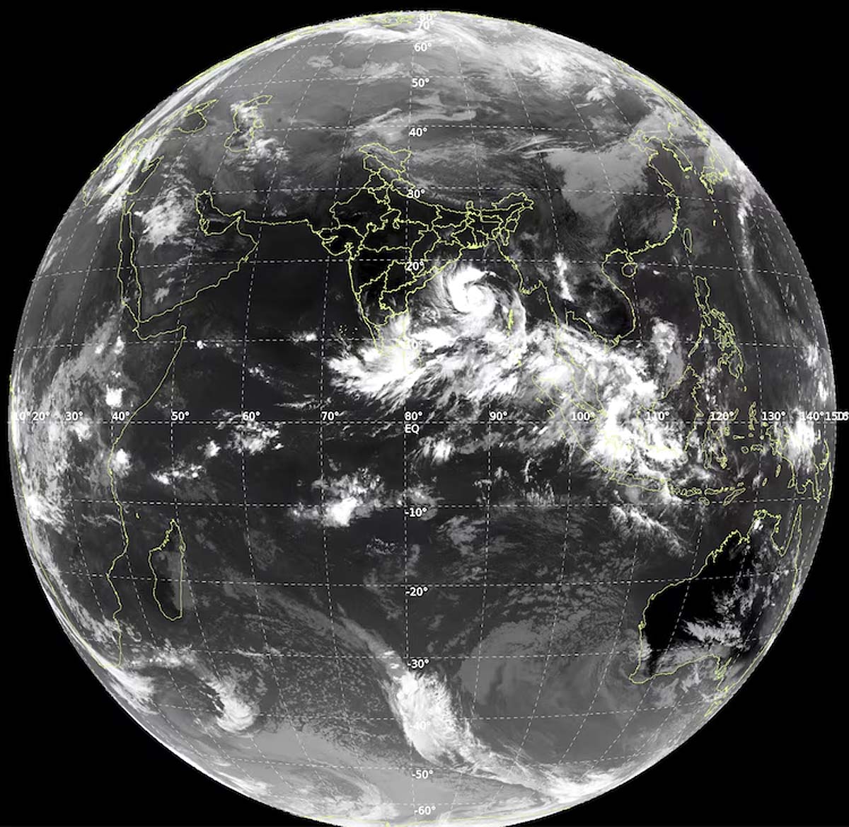 Cyclone Arnab Satellite Images Cyclone Arnab Satellite Images
