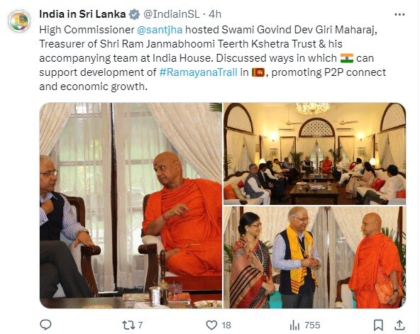 India in Sri Lanka