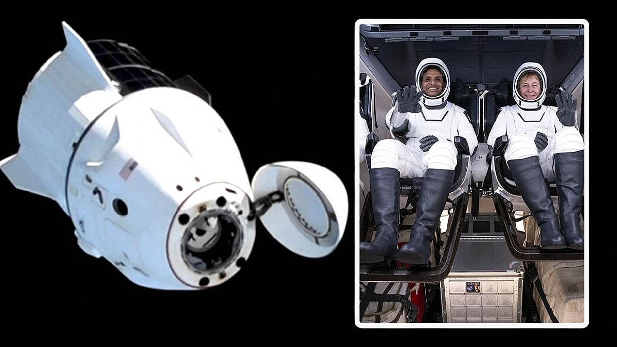 SpaceX Explosion Shubhanshu Shukla Mission