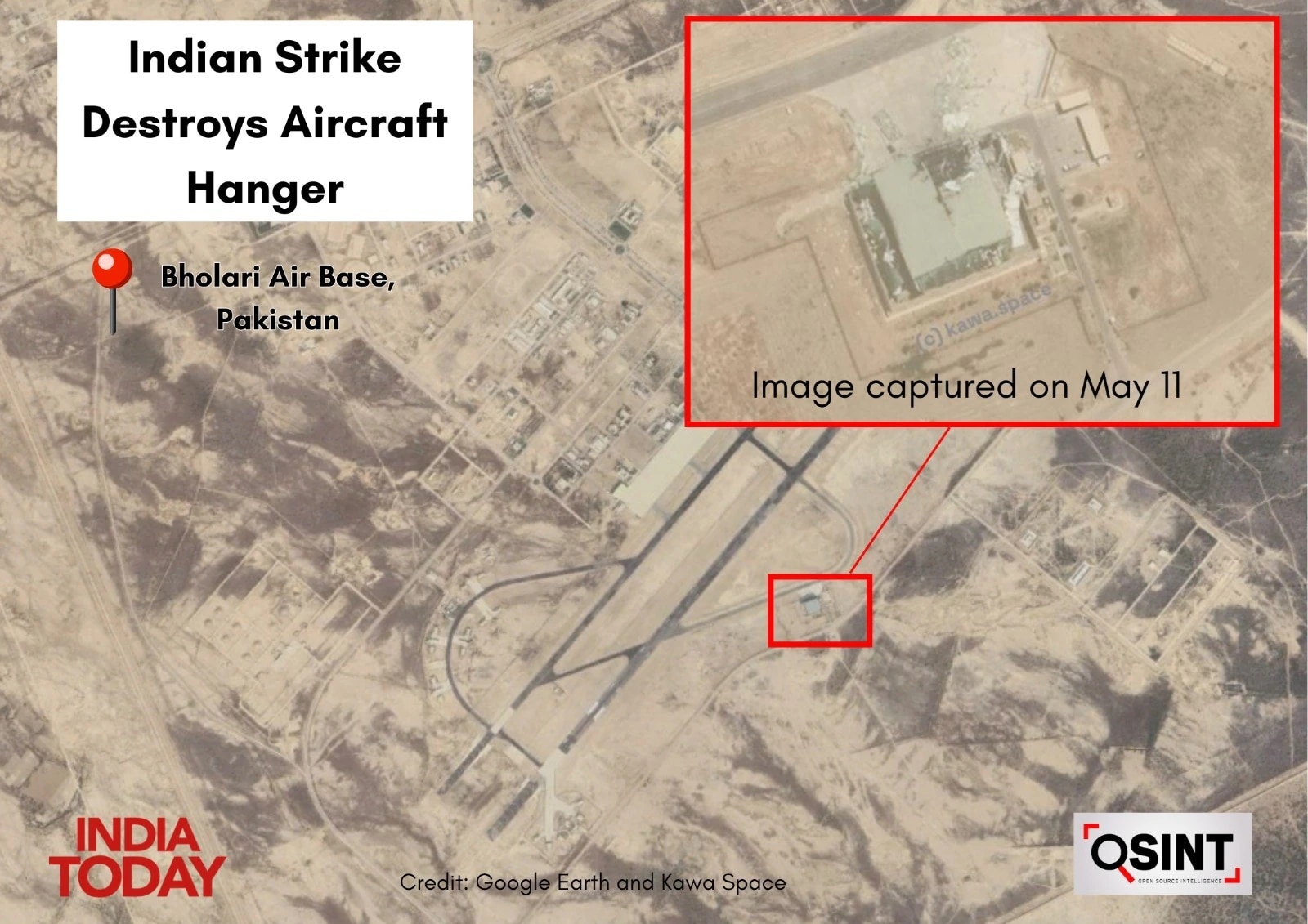 India Strikes Pakistan Bholari Airbase