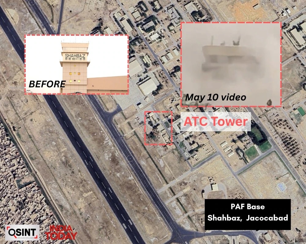 India Strikes Pakistan Shahbaz Airbase