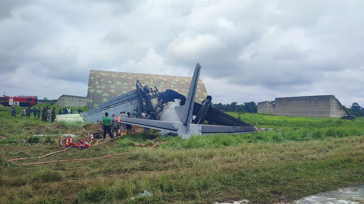 Indian Air Force AN-32 Cargo Plane Crashed