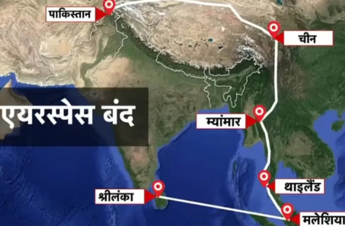 भारतीय एयरस्पेस बंद