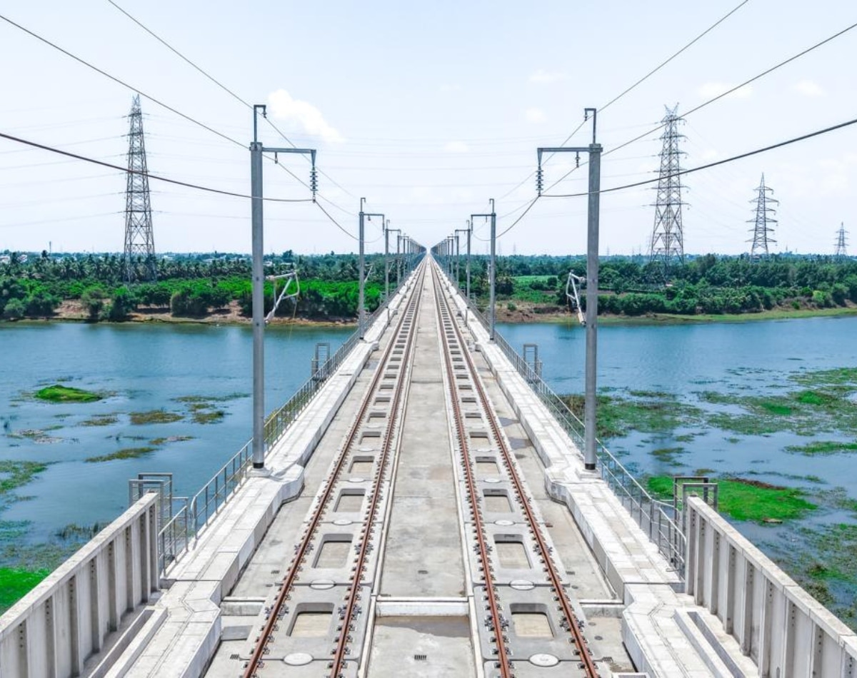 Bullet Train Rail Corridor