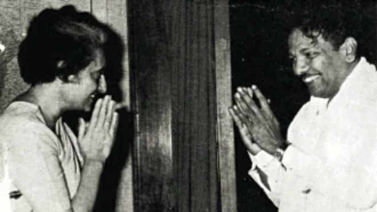 Indira Gandhi vs DMK government
