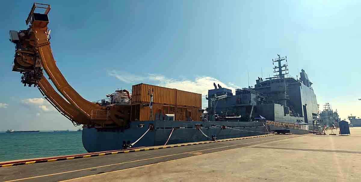 INS Nistar pacific reach exercise 