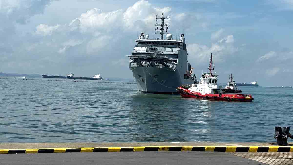 INS Nistar pacific reach exercise 