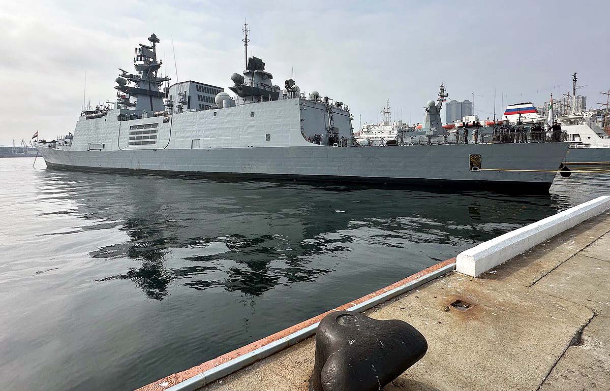 INS Sahyadri INDRA-2026