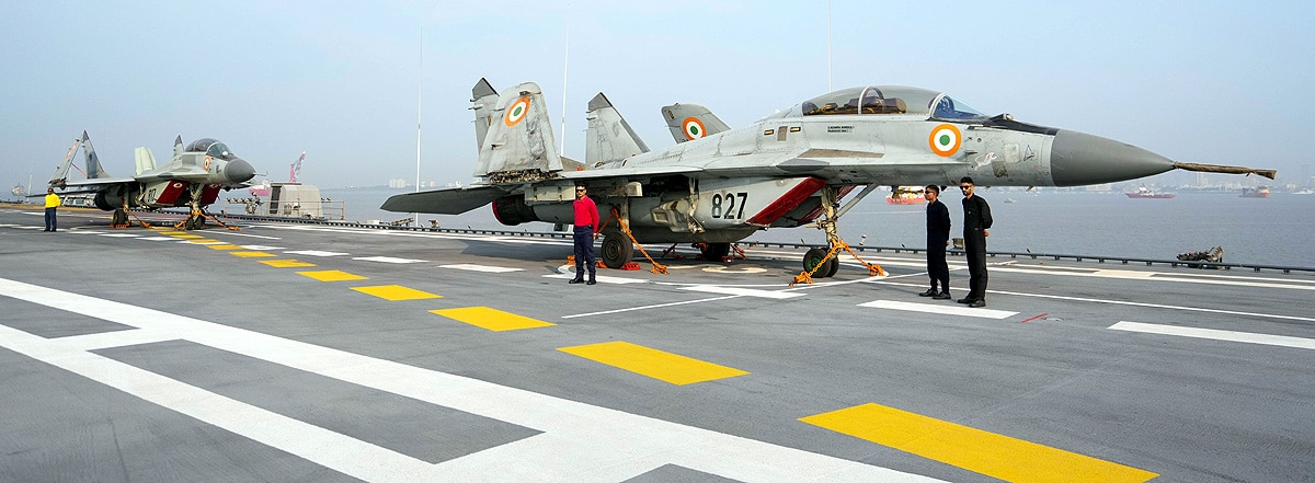 nuclear powered aircraft carrier ins vishal