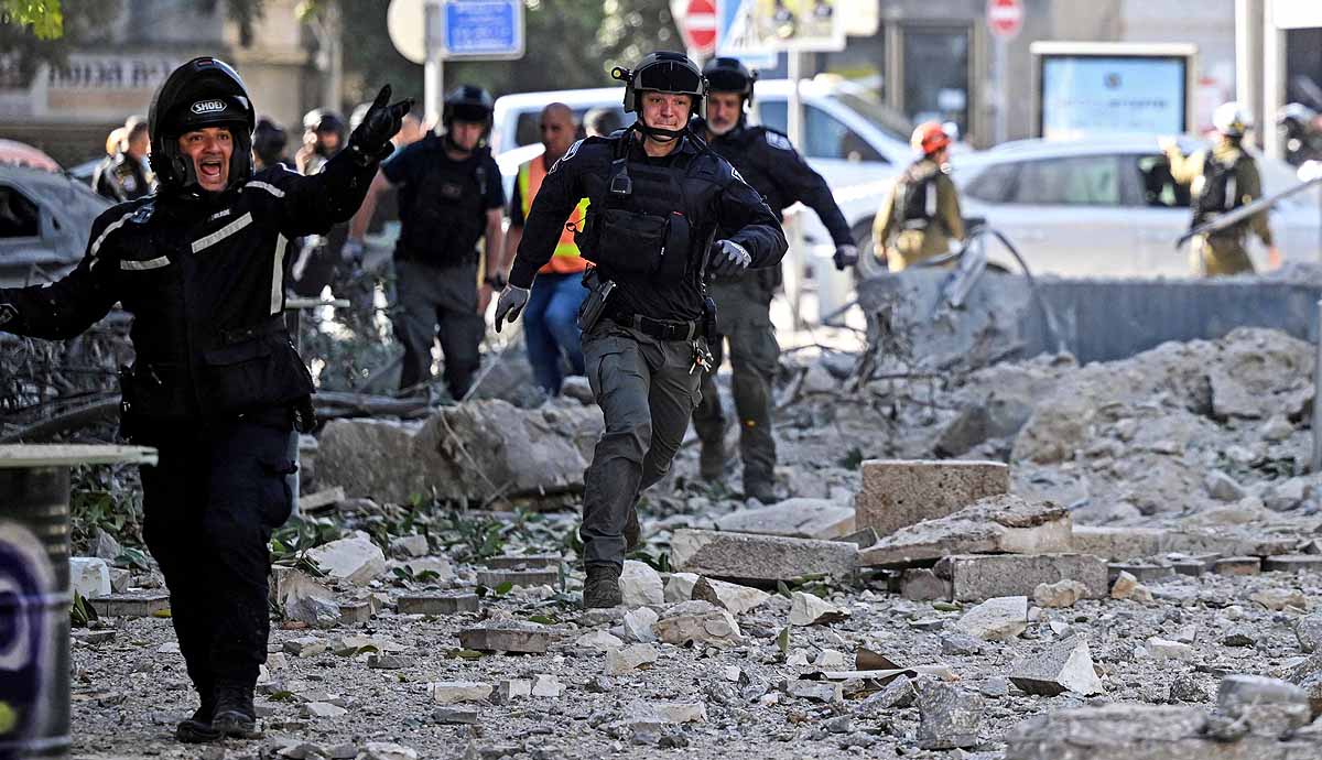 Destruição da Guerra do Irã de Israel Destruição da Guerra do Irã de Israel