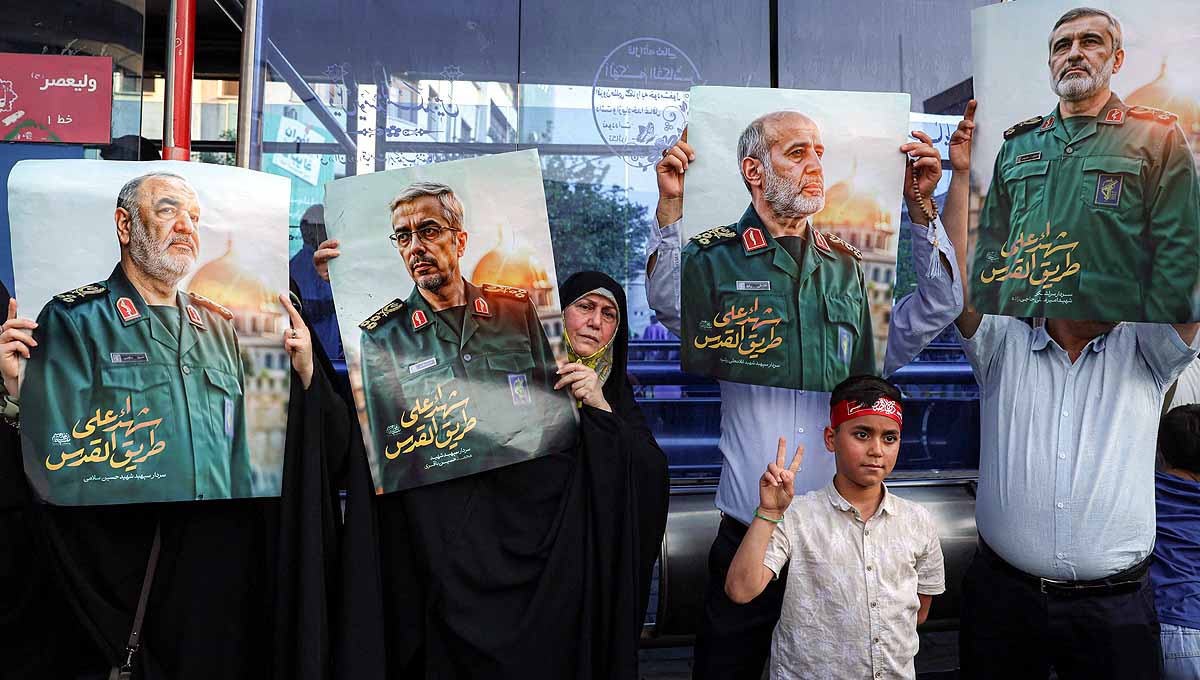 top Iranian military officers killed